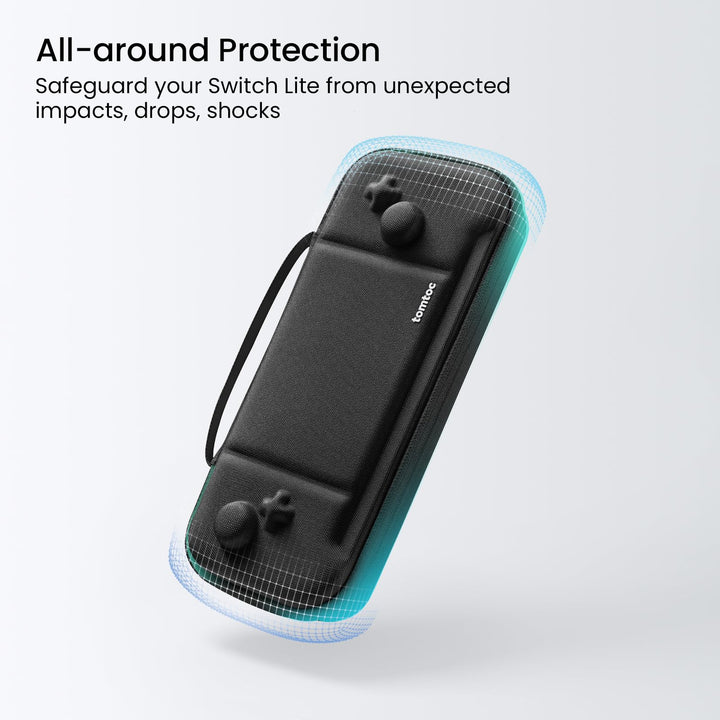 Carrying Case for Hori Nintendo Switch Split Pad Pro Controller, Hard Shell Protective Travel Bag with 30 Game Cartridges, Switch Binbok Joy Pad Controllers case, Shockproof, Lightweight