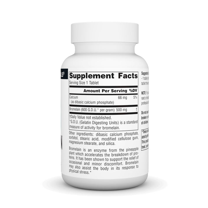 Bromelain, Proteolytic Enzyme Supplement, 500mg - 120 Tablets