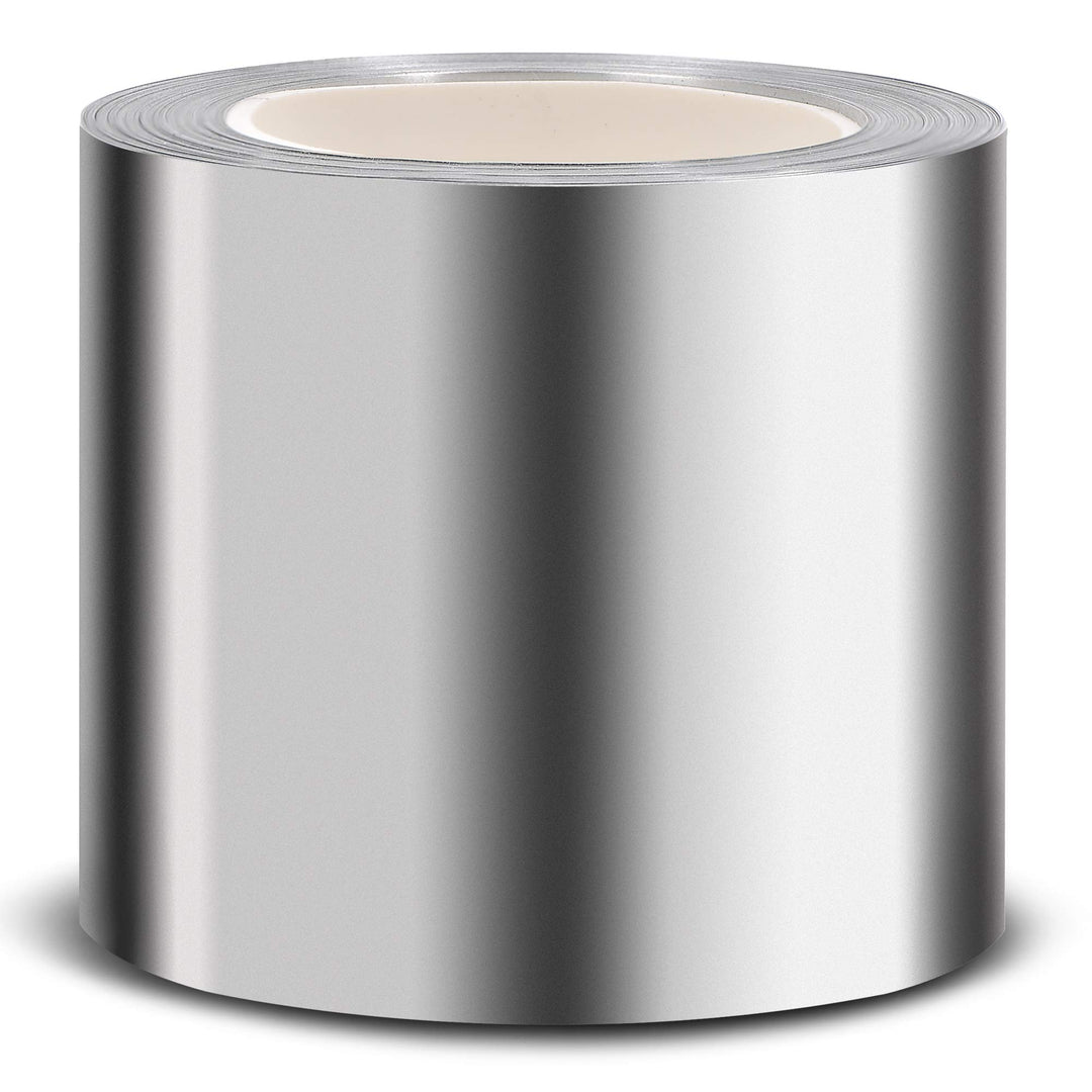 Lostronaut Zinc Metal Strip for Roof and Garden - 55 Feet x 2.5 Inches - Prevents Roofing Stains - Roof Moss Prevention Strip - Roof Zinc Strip