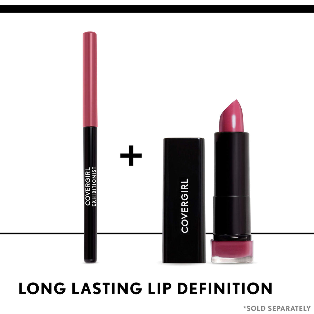 Exhibitionist Lipstick Cream, Bombshell Pink 425, Lipstick Tube 0.123 OZ (3.5 g)
