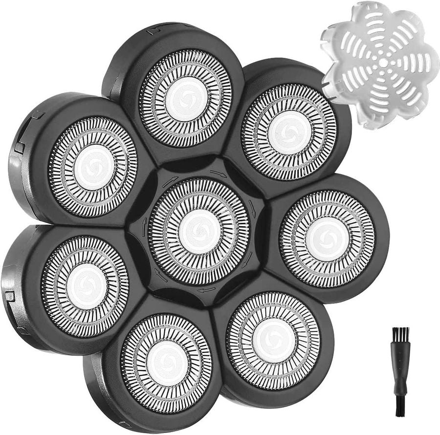 Upgrade 8 Heads Head Shaver Replacement Blades Compatible with Freedom Series Head Shaver and Most Mainstream Brands