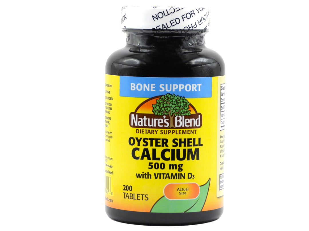 Nature's Blend Oyster Shell Calcium with D3 200