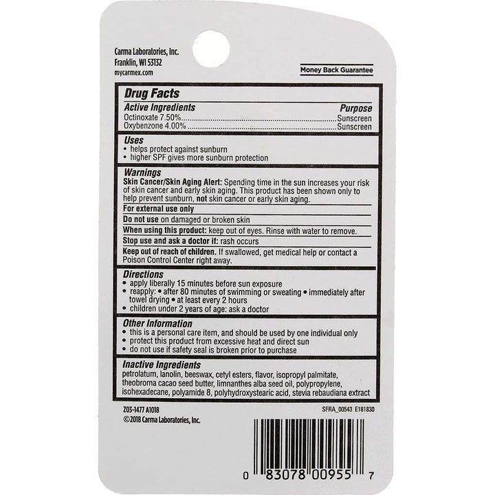 Click-Stick Moisturizing Lip Balm SPF 15 Cherry 0.15 oz (Pack of 2)