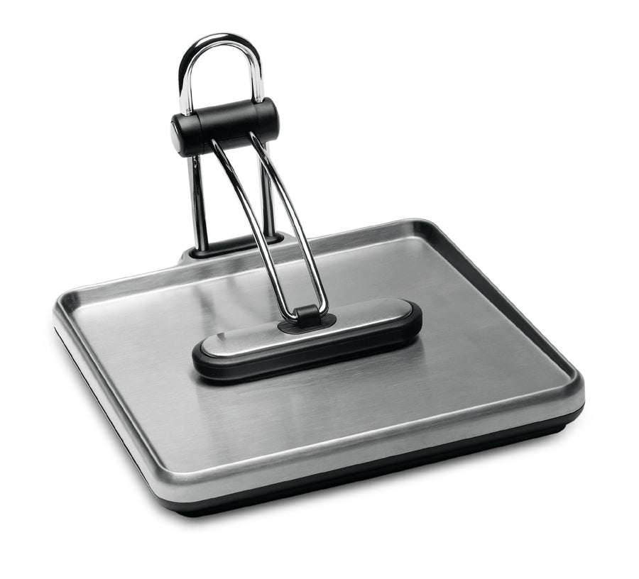 Quick Grip Napkin Holder, Stainless Steel, Brushed