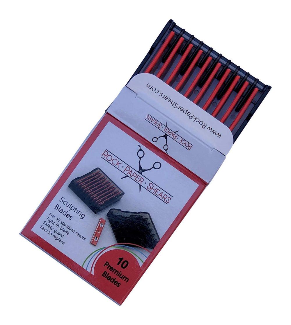 - Sculpting Razor Replacement Blades for Styling Hair 10 Count
