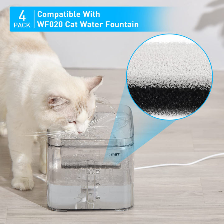 Cat Dog Water Fountain (Replacement Filters for WF020TP)