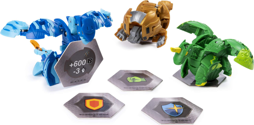 Starter Pack 3-Pack, Serpenteze, Collectible Action Figures, for Ages 6 and up (Styles May Vary)