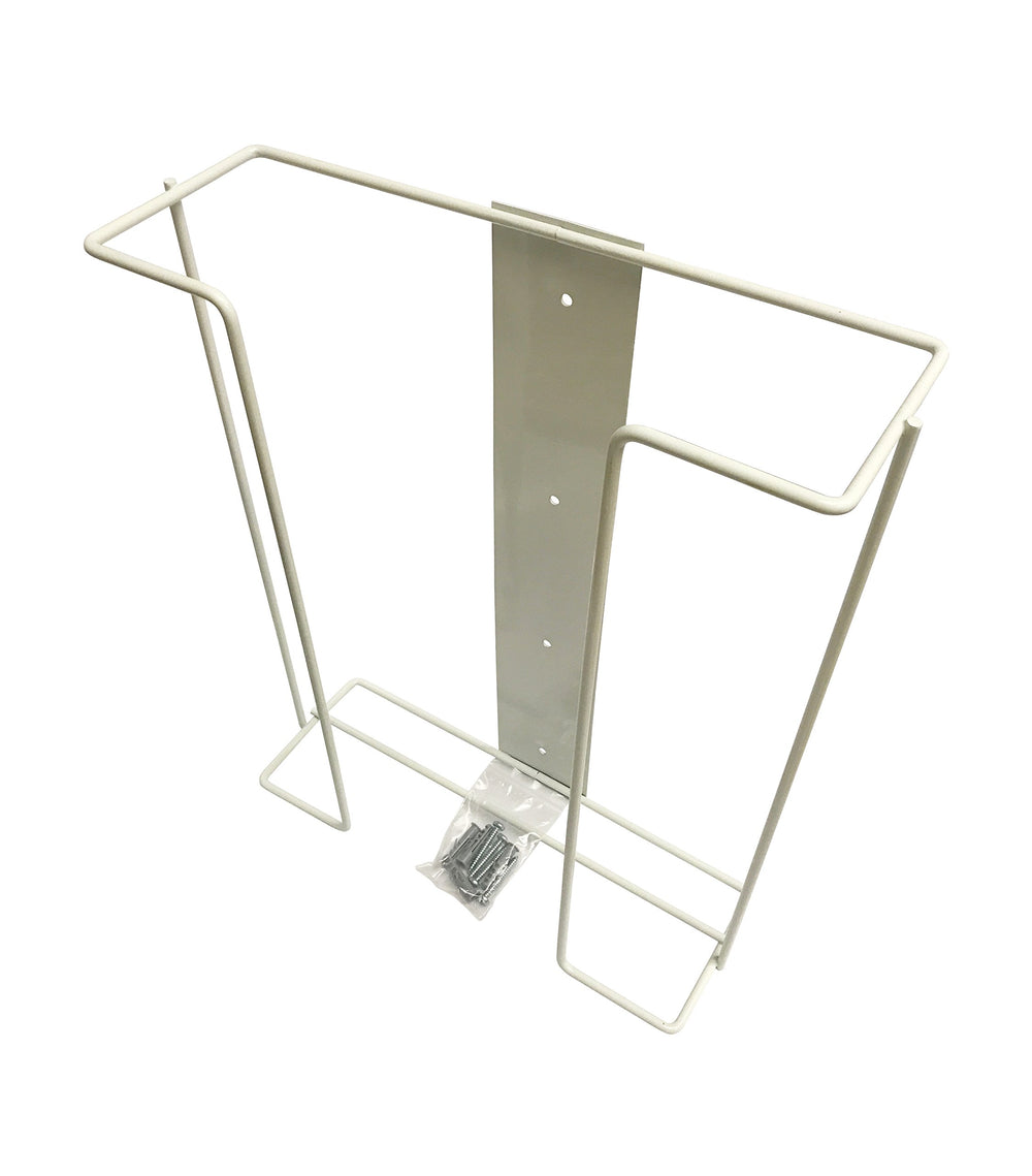 Wall Mounted Wire Rack Disposable Glove Box Holder, Large, Triple
