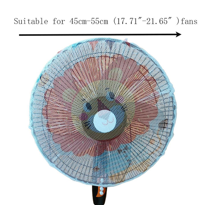 2 Pac Fan Cover For Kids,Fan Safety Protection Cover,Protect Kid Children Baby Finger Net Fan Mesh Cover,Summer Home Fan Safety Dust Cover,Perfect for Parents of Toddlers(17.71-21.65)