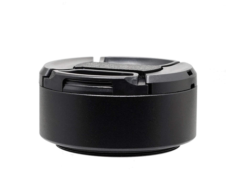 Metal 52mm Lens Hood for Nikkor AF 35mm f/2 35mm f/1.4 Nikkor 50mm f/1.8 50mm f/1.4 Lens, 52 mm Lens Hood, Compatible with Nikon Fuji Leica Leitz OM Lens, Screw-in, with 58mm Lens Cap