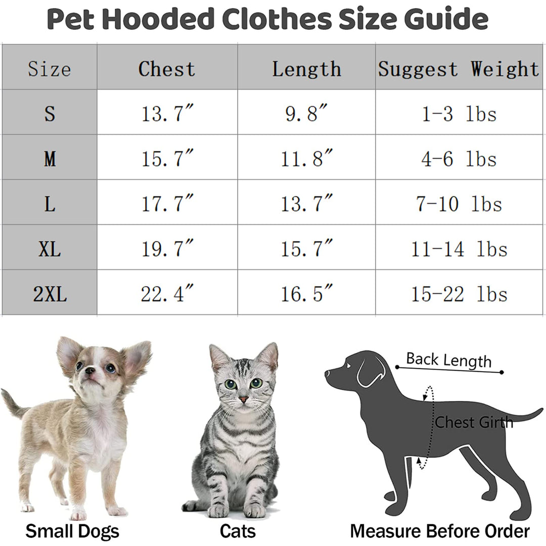 PETCARE Small Dog Hoodie Cat Sweater Yellow Warm Soft Fleece Sweatshirts with Pocket Fall Winter Puppy Sweaters Cat Clothes for Cats Only Chihuahua Yorkies French Bulldog Outfits Pet Hooded Costume