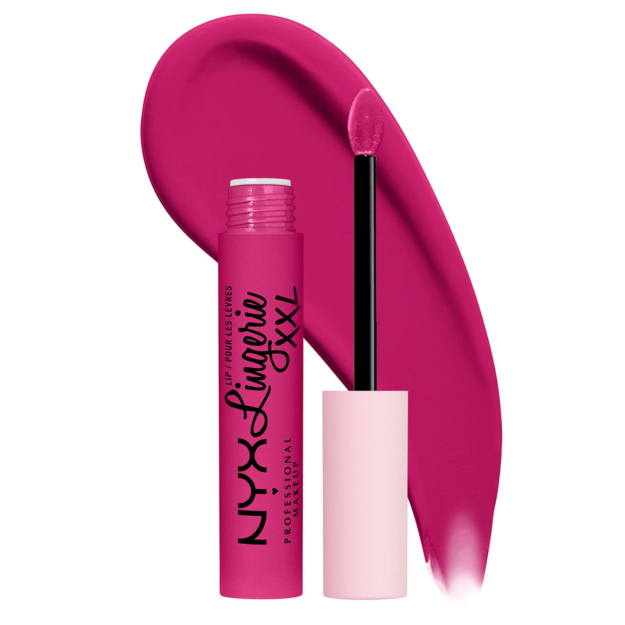 PROFESSIONAL MAKEUP Lip Lingerie XXL Matte Liquid Lipstick - Pink Hit (Cool Toned Hot Pink)