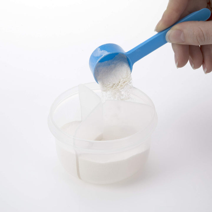 Milk Powder Dispenser, Colors May Vary, 3 Compartments