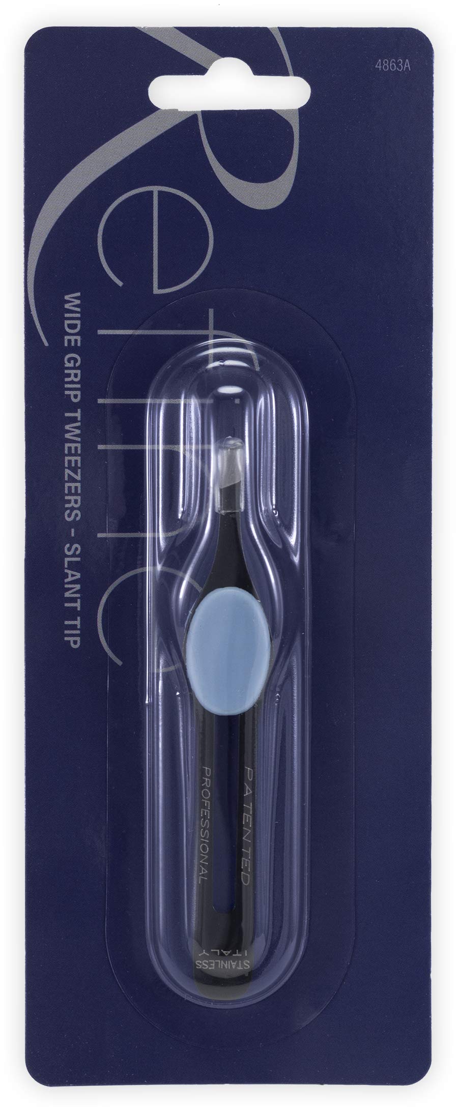 Wide Grip Slant Tip Tweezers