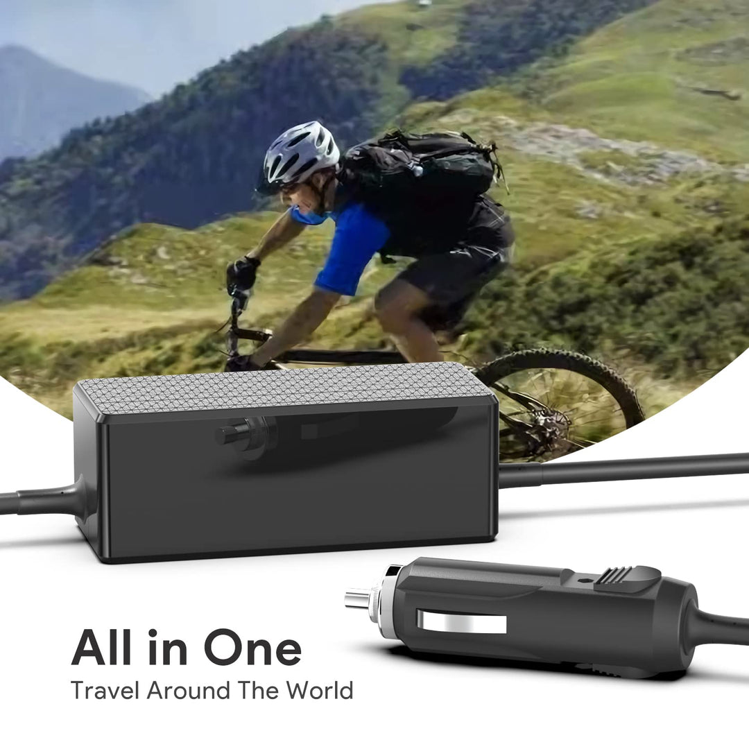 12V 24V Car Charger Vehicle Power Supply 90W for Resmed S10 Series ResMed Airsense 10 Air Sense S10 AirCurve 10 37297 Series CPAP BiPAP Machines,Resmed S10 370001;300W/500W Portable Power Station