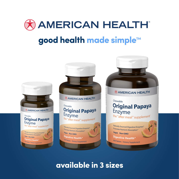 Products - Original Papaya Enzyme, 250 chewable Tablets