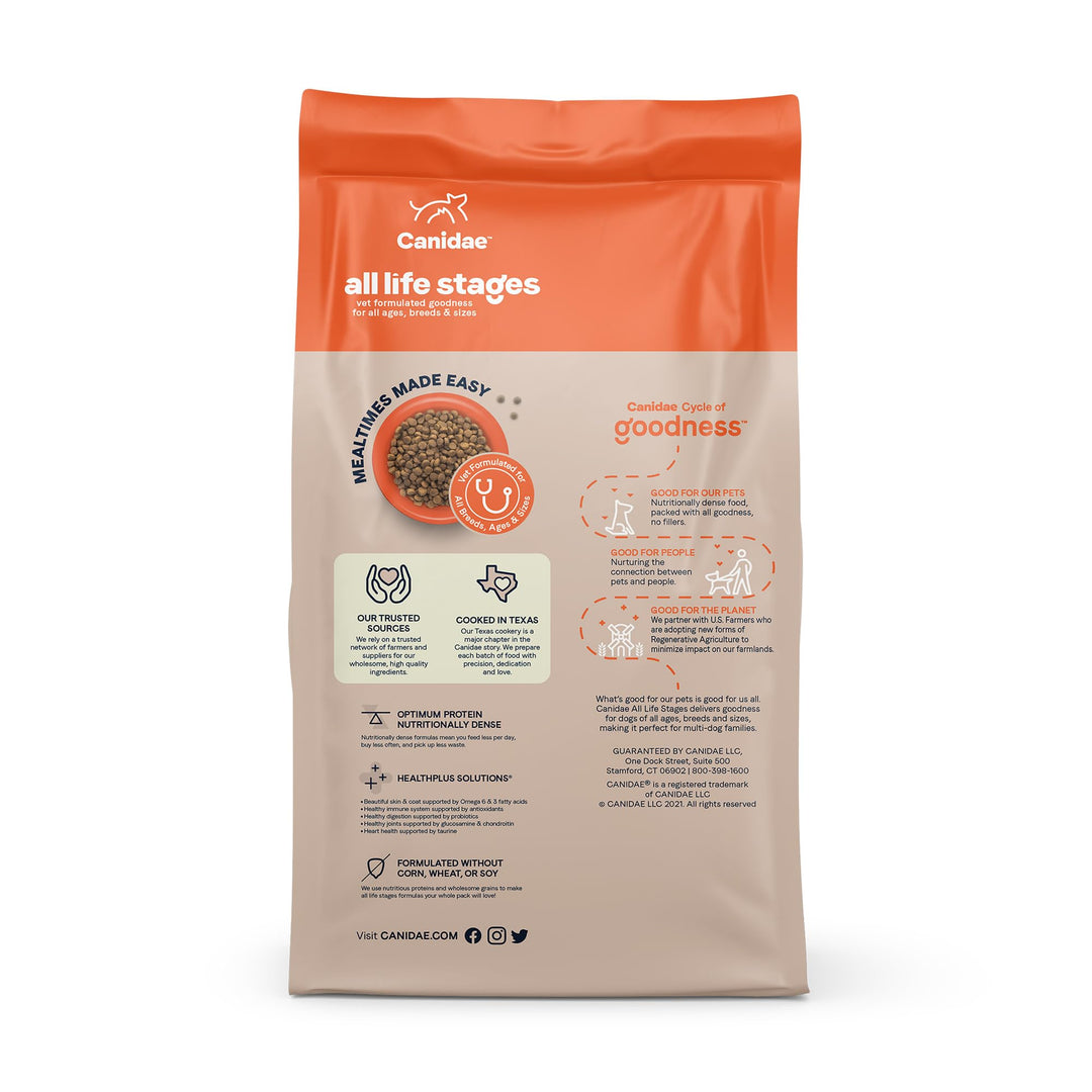 Canidae All Life Stages Dry Dog Food, Multi-Protein Formula, 5 lbs.
