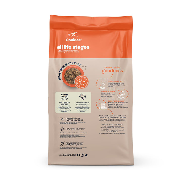 Canidae All Life Stages Dry Dog Food, Multi-Protein Formula, 5 lbs.