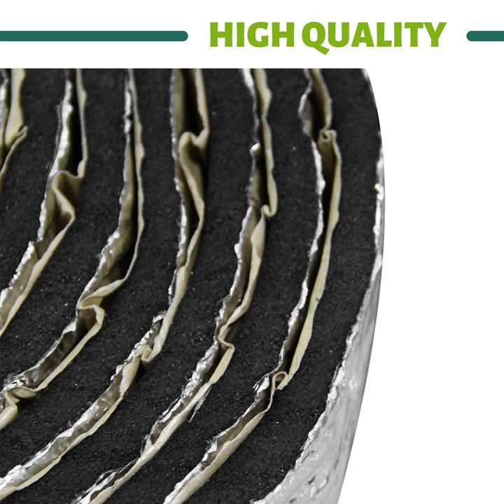 HOMCHEK 10mm 21.53sqft 40inch x 80inch Automotive Heat Shield Mat Sound Deadener Mat Noise & Dampening Heat Insulation Mat Application for Car Hood Dynamat Ceiling Door