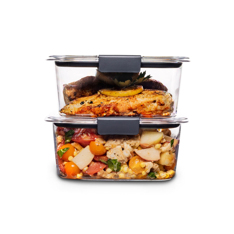 Brilliance BPA Free Food Storage Containers with Lids