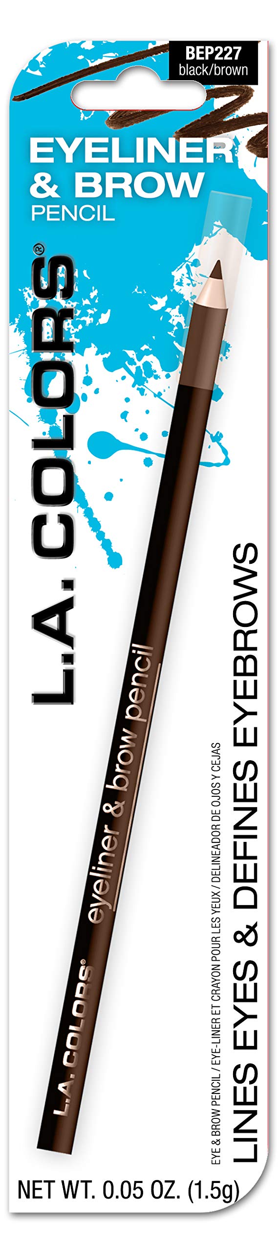 Eyeliner & Brow Pencil- Black/Brown