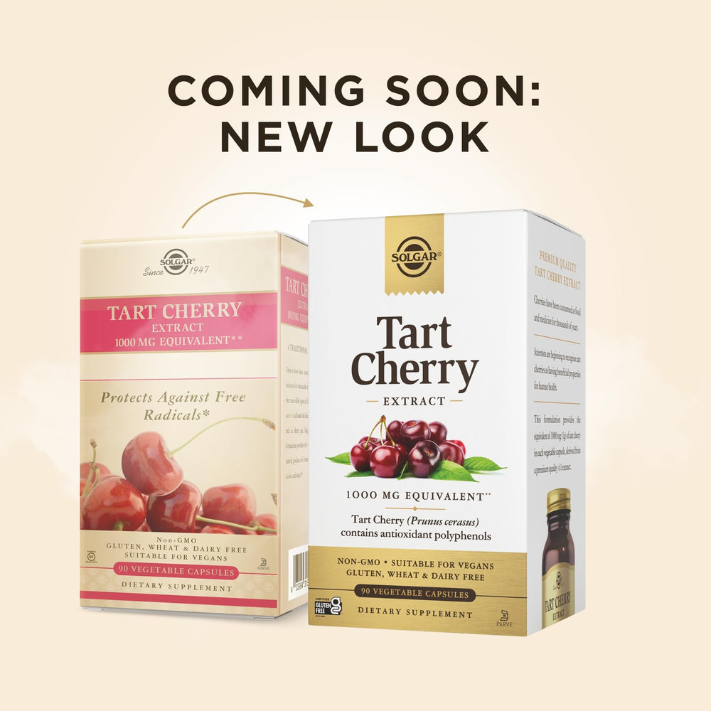 Tart Cherry - 90 Vegetable Capsules, Pack of 2 - Non-GMO, Vegan, Gluten Free, Dairy Free, Kosher - 180 Total Servings