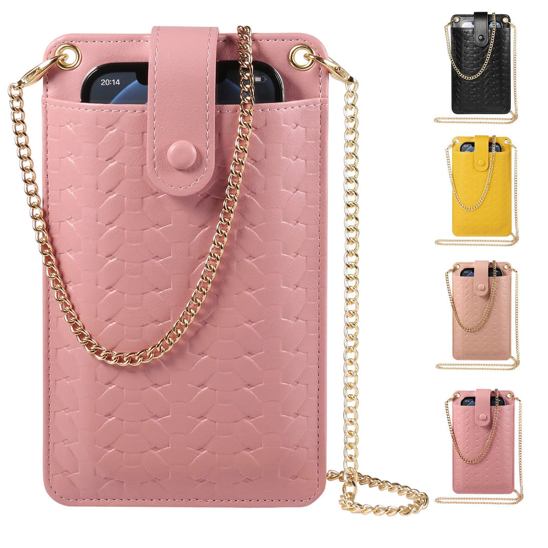 Cell Phone Purse Wallet Small Crossbody Bags for Women Mini Shoulder Bag with Card Slot