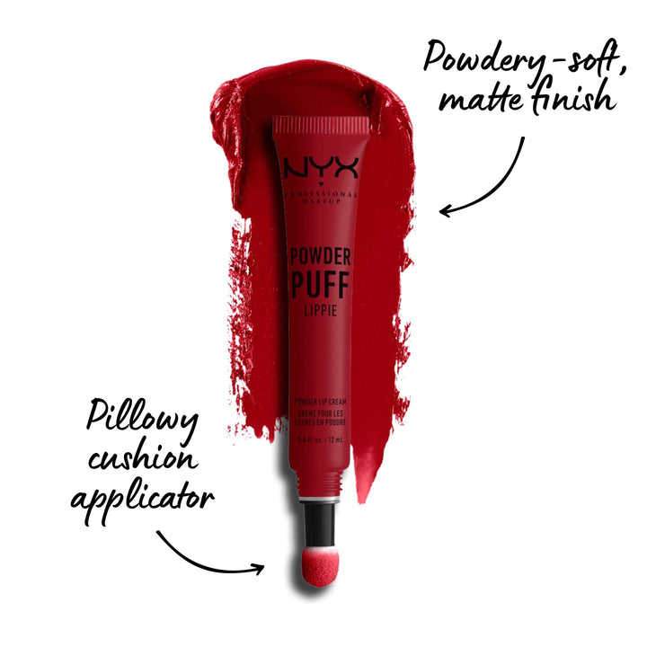 PROFESSIONAL MAKEUP Powder Puff Lippie Lip Cream, Matte Finish, 0.4 Ounce - Group Love