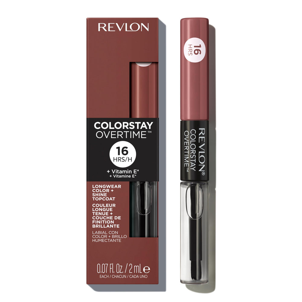 Colorstay Overtime Glossy Finish Lip Color (Faithful Fawn, 0.07 Ounce)