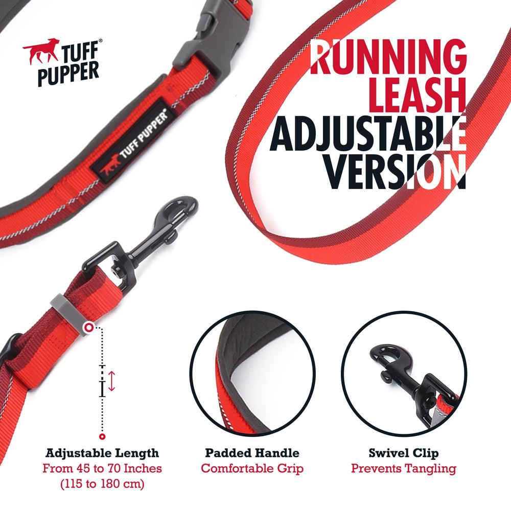 Dog Training Bungee Leash | Comfortable Neoprene Handle | Heavy Duty Zinc Alloy Hardware | Perfect Training Lead for Medium to Large Dogs