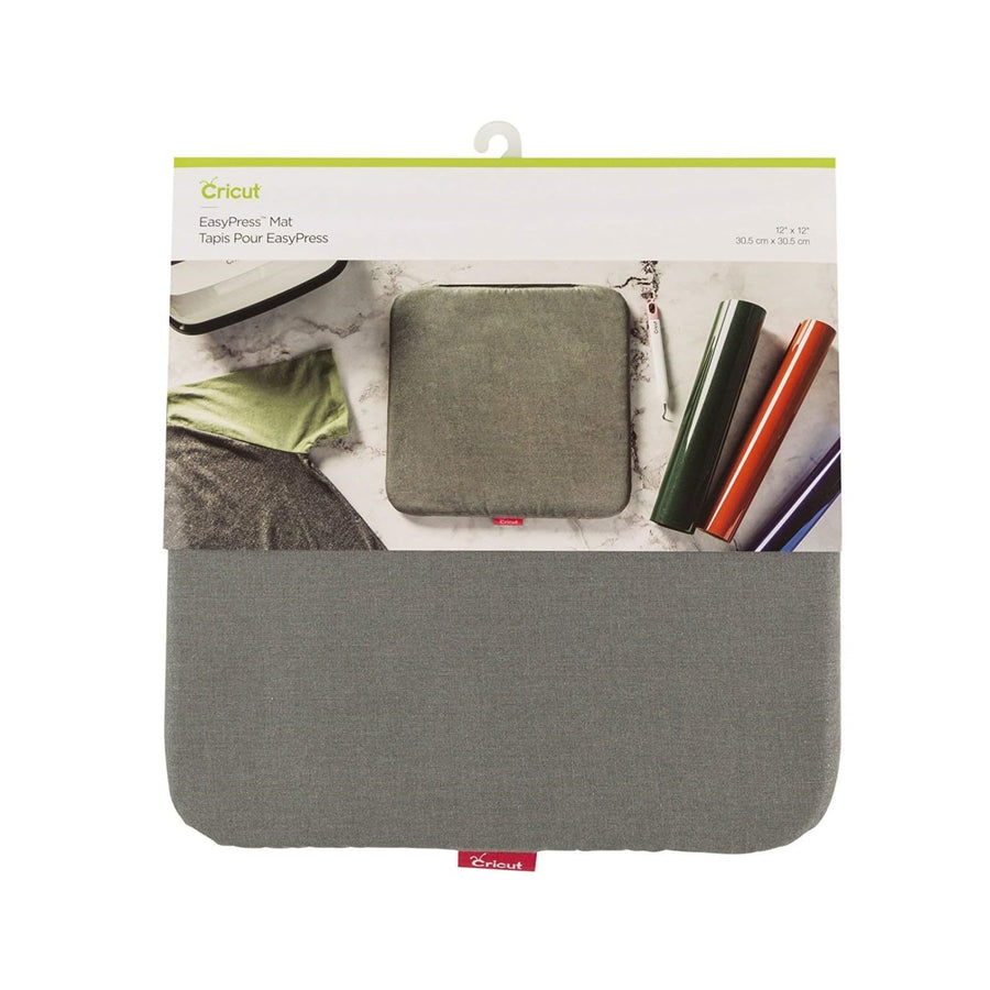 EasyPress Mat (12 x 12), Protective Resistant Mat for Heat Press Machines, HTV and Iron On Projects, Heat Press Mat, Compatible with EasyPress 2 Machine, Gray
