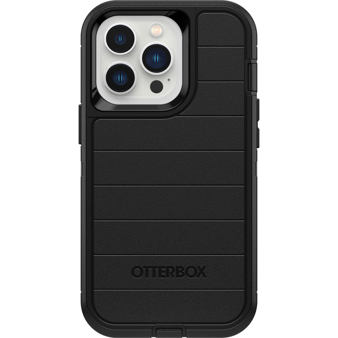 iPhone 13 Pro (ONLY) Defender Series Case - Fort Blue, Rugged & Durable, with Port Protection, Includes Holster Clip Kickstand