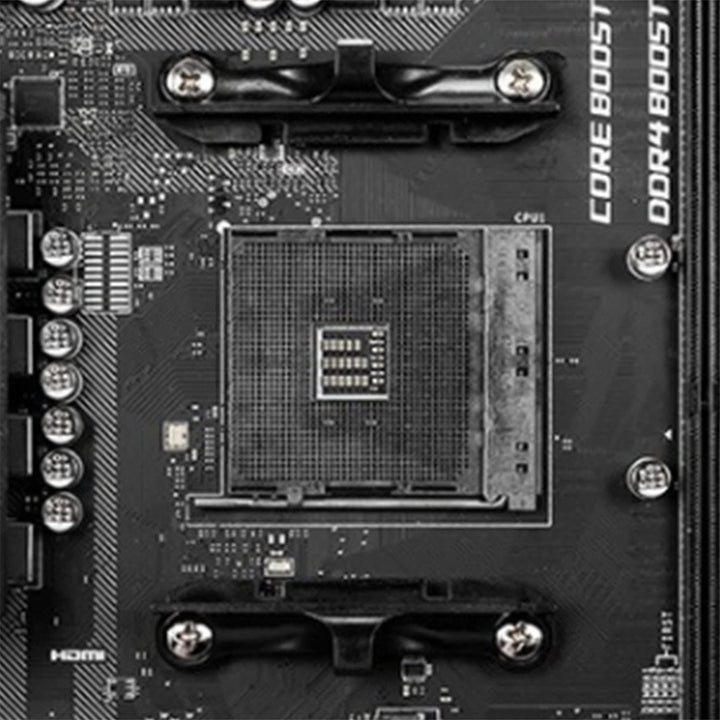 AM4 CPU Heatsink Bracket Back Durable CPU Heatsink Bracket Motherboard CPU Fan Cooling Mounting Sheet Plate Backplate for AMD AM4 B350 X370 A320 X470 B450 B550 X570