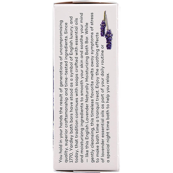 London English Lavender 4 Bar 4.25 oz (Packaging may vary)