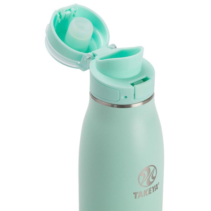 17 Oz Traveler Stainless Steel Insulated Travel Coffee Mug with Locking Leak Proof Lid, Premium Quality, BPA Free, Aqua