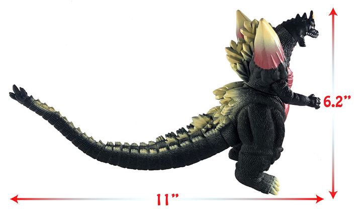 Space Godzilla Toy Action Figure, 1994 Movie Monster Series SpaceGodzilla Soft Vinyl, Carry Bag