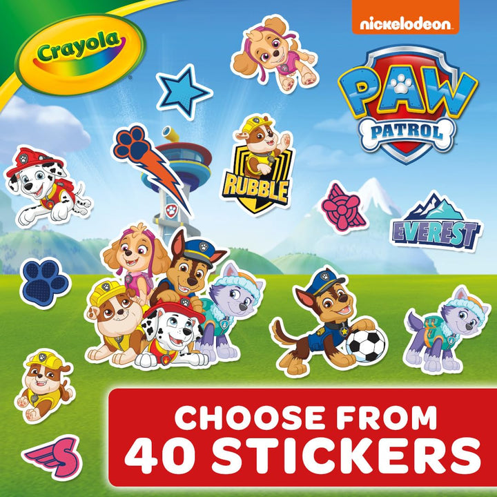 Paw Patrol Coloring Book (288pgs), Kids Coloring Book Pages & Stickers, Paw Patrol Gift & Toys, Toddler Stocking Stuffer
