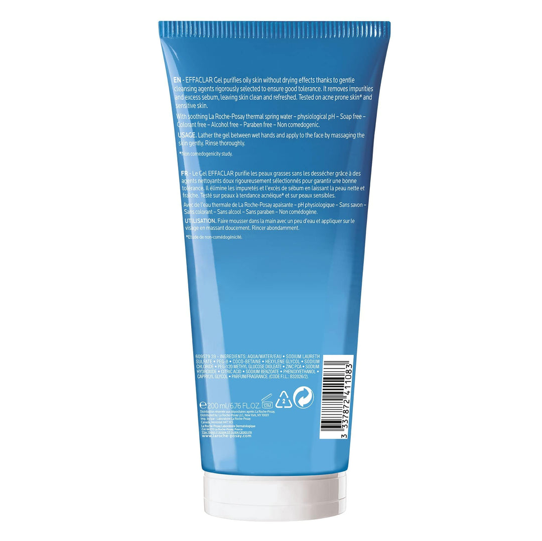 Effaclar Purifying Foaming Gel Cleanser for Oily Skin | With Zinc Pidolate To Remove Excess Oil & Shine | Alcohol Free & Oil Free | Face Wash For Oily Skin | Sensitive Skin Tested