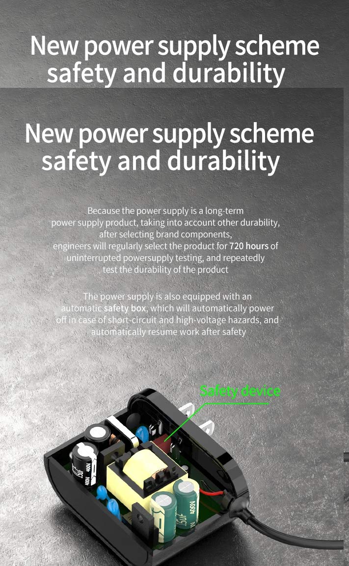 12V AC Adapter Power Supply Compatible Seagate Expansion SRD00F2, Backup Plus SRD0SD0, Central, FreeAgent GoFlex, SimpleTech External Hard Drive and More
