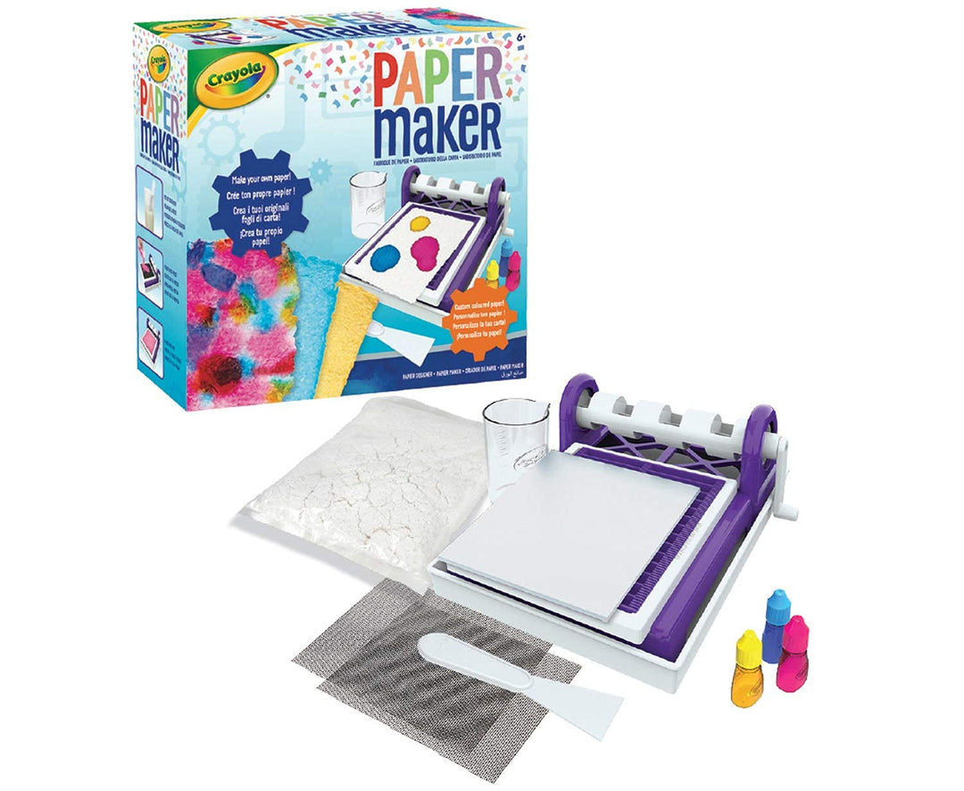 Paper Maker, Paper Making DIY Craft Kit, Gift for Kids, 7, 8, 9, 10