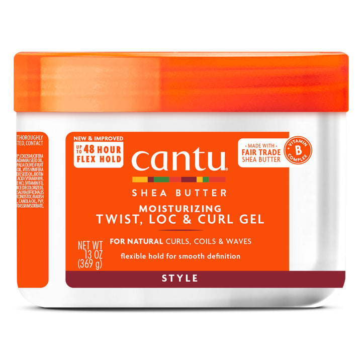 Moisturizing Twist & Lock Gel with Shea Butter for Natural Hair, 13 oz (Packaging May Vary)