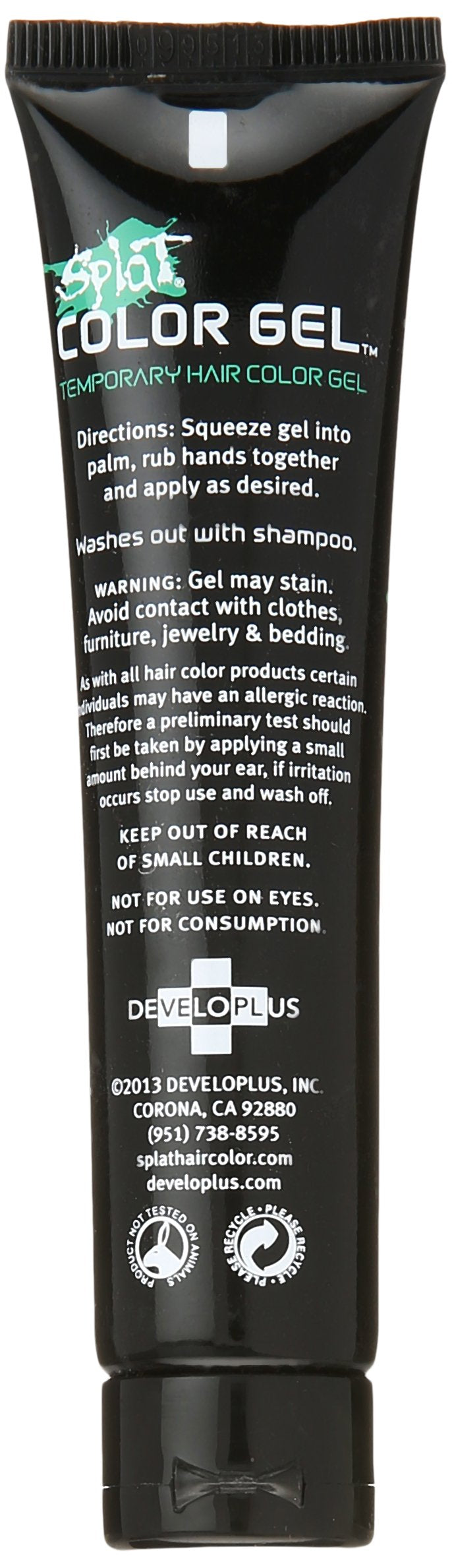Splat Splat Color Gel 1.5 Fl Oz Kyptonite (Green)