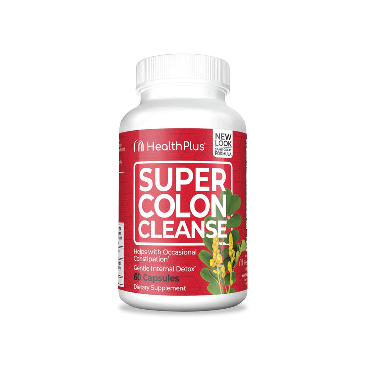 Super Colon Cleanse, Capsules with Herbs and Acidops, 500 mg -60 Count