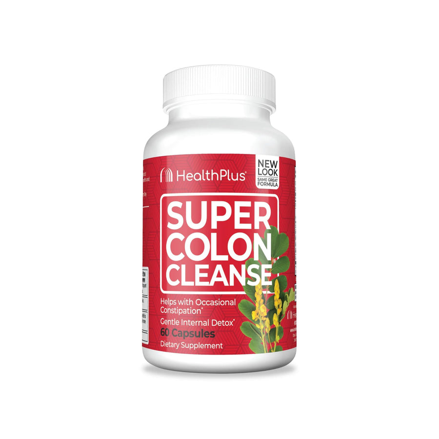 Super Colon Cleanse, Capsules with Herbs and Acidops, 500 mg -60 Count