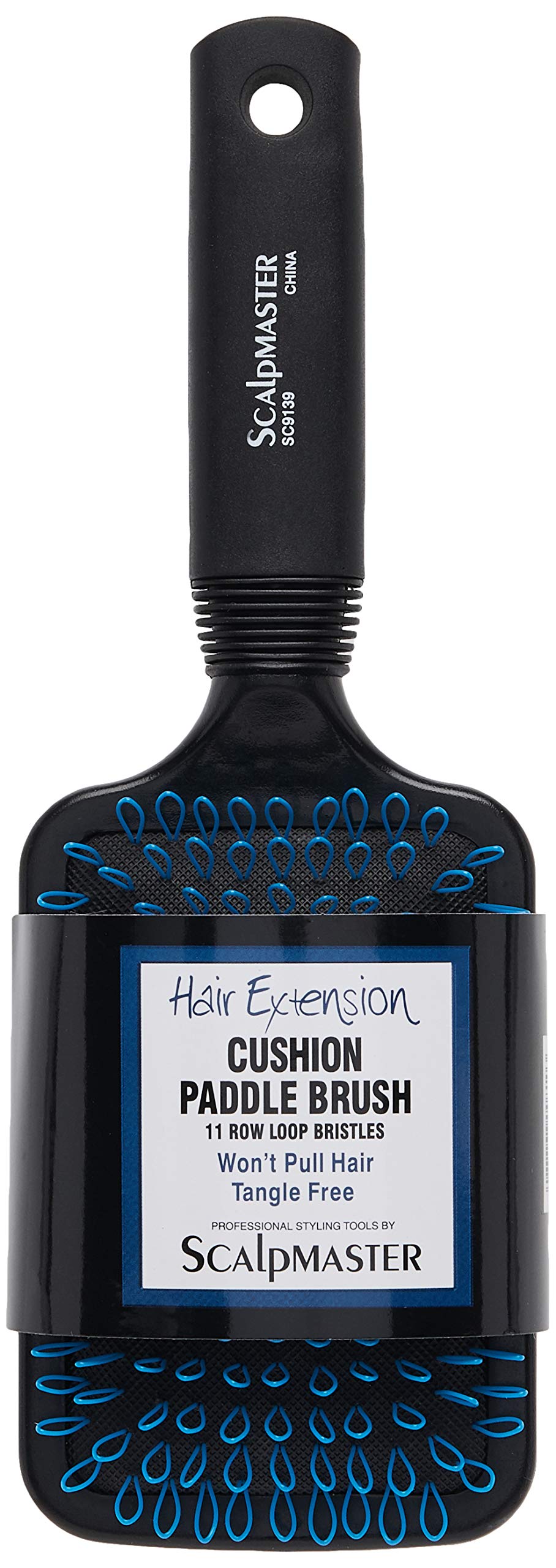 Hair Extension Cushion Paddle Brush