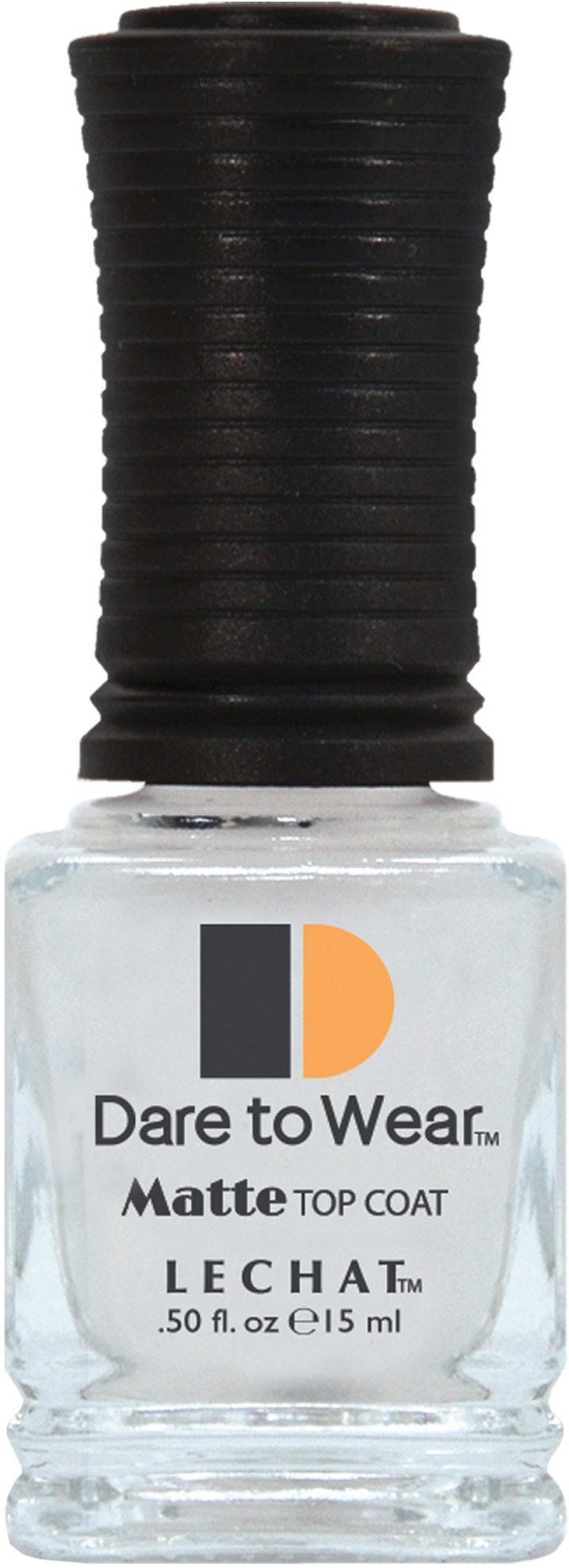 Matte Top Coat: Lechat Dare To Wear Nail Lacquer, Matte Top Coat, 0.5 Ounce