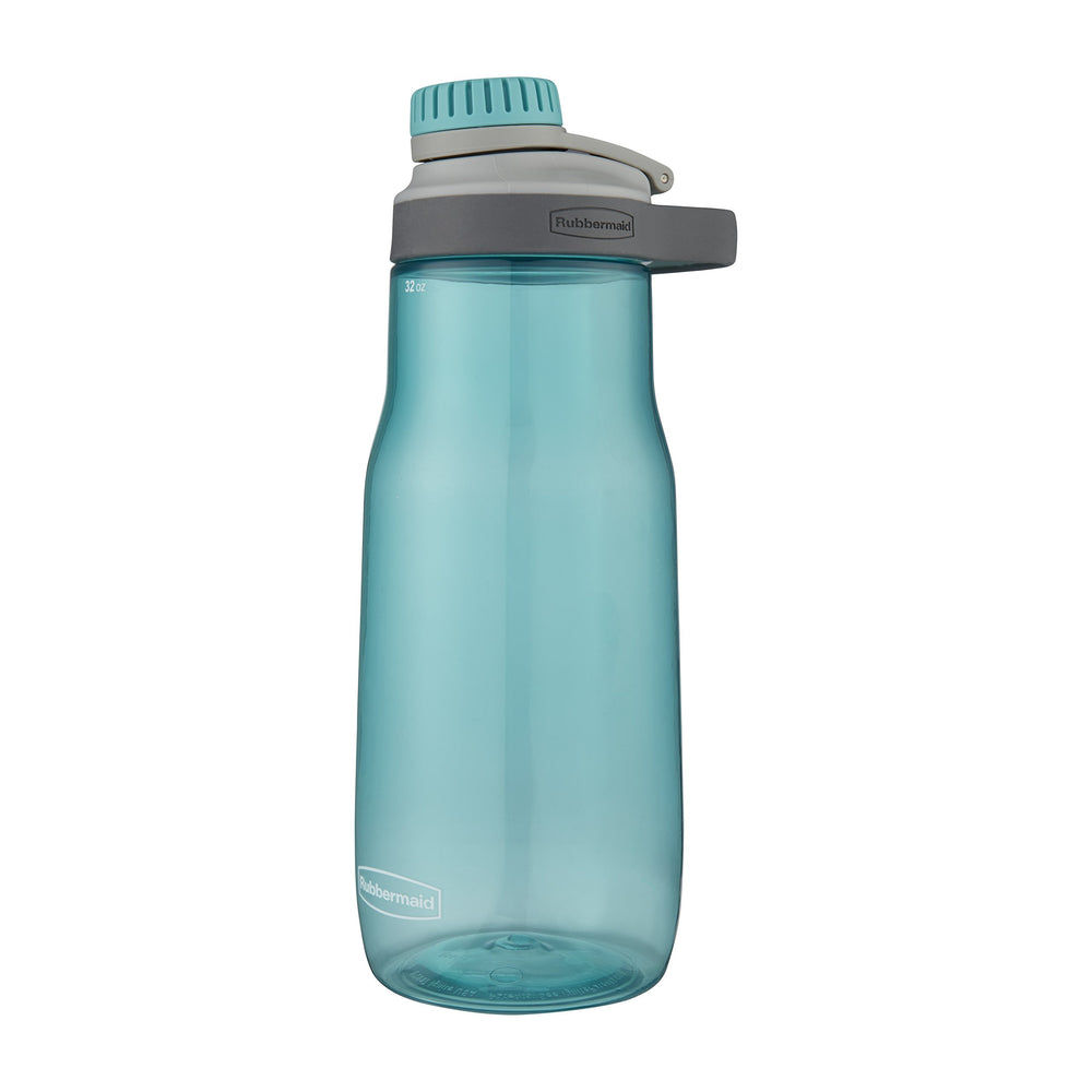 Leak-Proof Chug Water Bottle, 32 oz, Aqua Waters