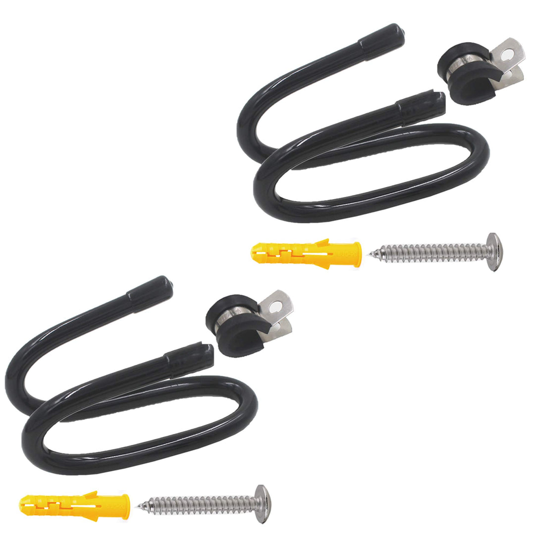 Vacuum Cleaner Hose Holder Vacuum Head Holder Hanger for Canister Vacuum Cleaner Shop Garage Vacuum Cleaner- W Style (2)