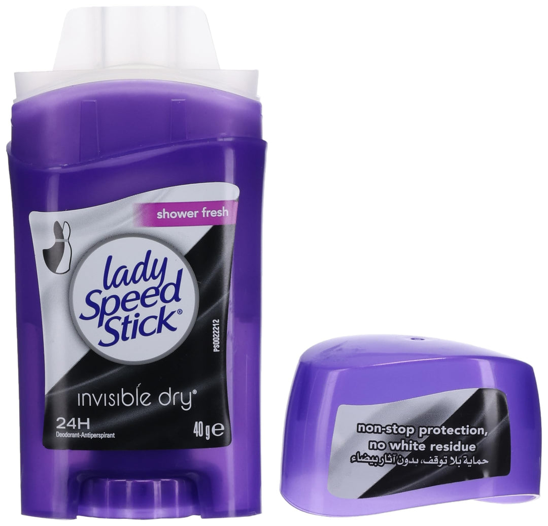 Anti-Perspirant & Deodorant, Invisible Dry, Shower Fresh, 1.4 oz (39.6 g)