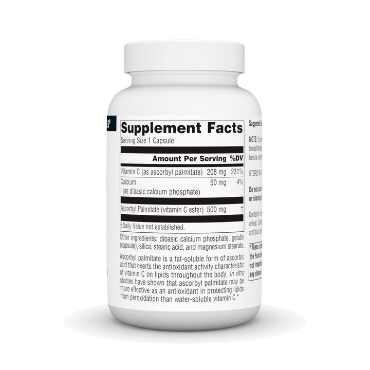 Ascorbyl Palmitate 500mg, 90 Capsules